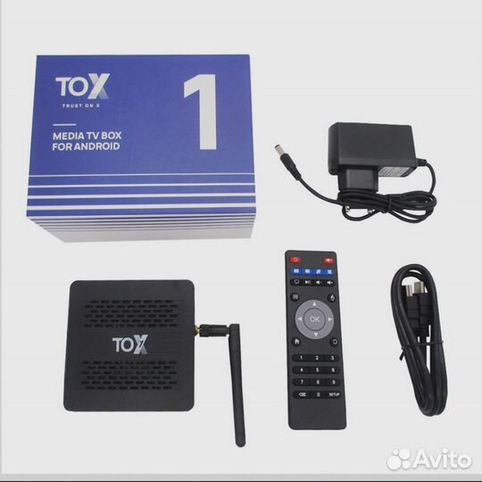 Тв-приставка ugoos TOX1, 4 гб 32 гб, Amlogic