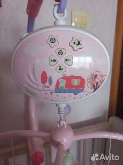 Мобиль на кроватку с проектором