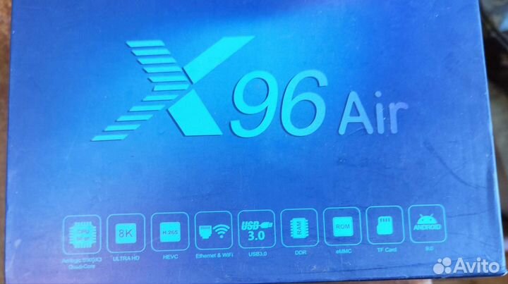Smart tv приставка x96 air