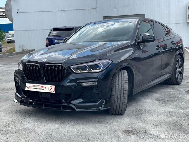 Губа переднего бампера BMW Х6 G06 Bmw Х6 G06