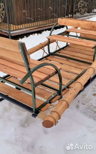 Сани для лошади, конные