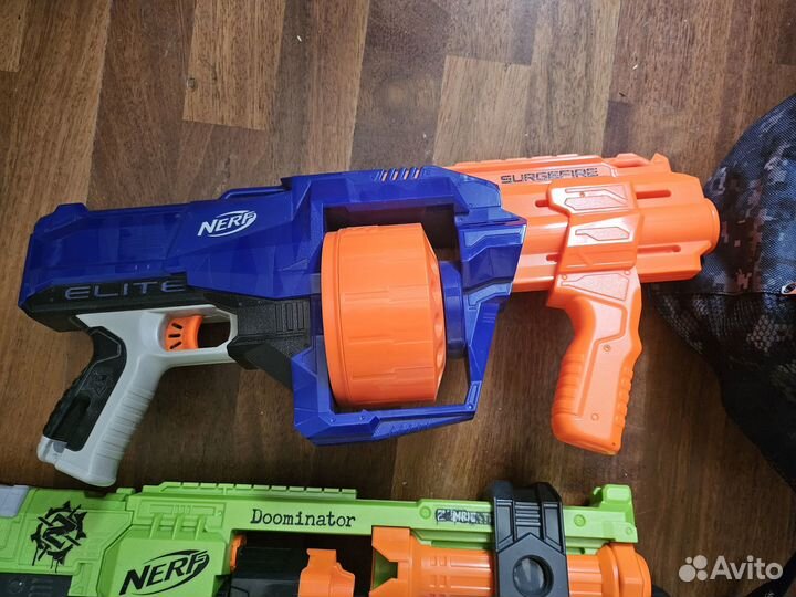 Игрушки автоматы Nerf