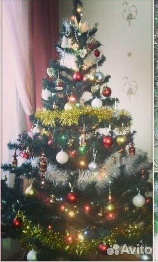 Елка новогодняя искуственная бу