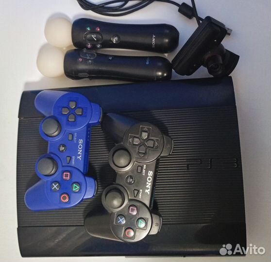 Sony playstation 3 slim с играми