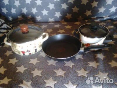 Кастрюли сковородка Tefal