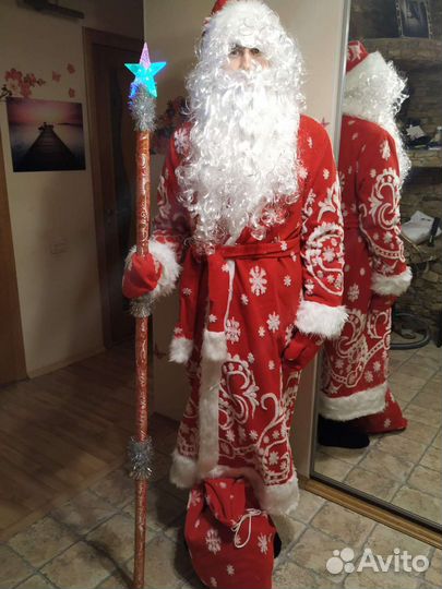 Костюм Деда Мороза прокат/аренда