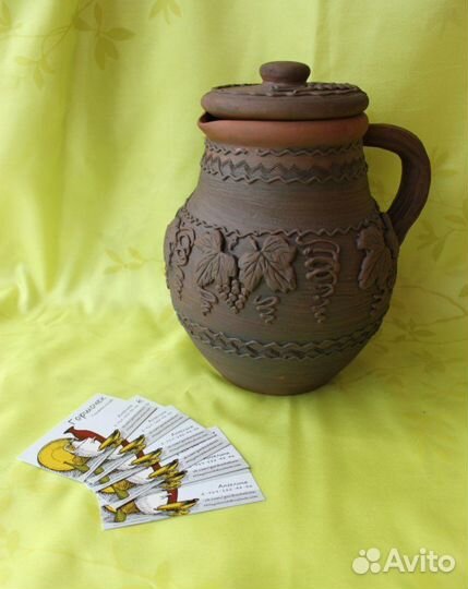 Глиняные кувшины и крынки