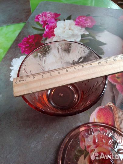 Вазы карамельное стекло СССР