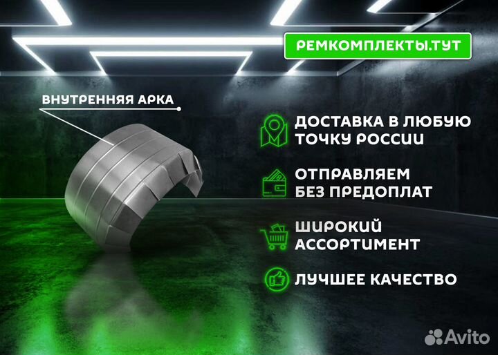 Кузовная арка Starex правая