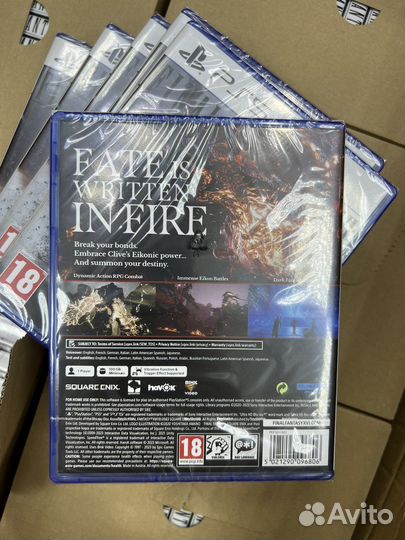 Final Fantasy XVI ps5 диск