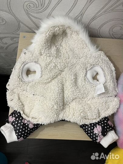 Зимний комбинезон для маленькой собаки