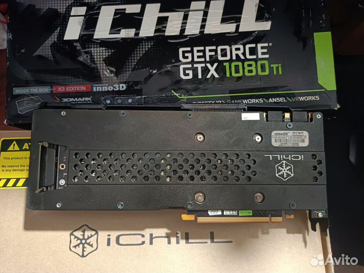 Видеокарта GTX 1080 ti 11 gb