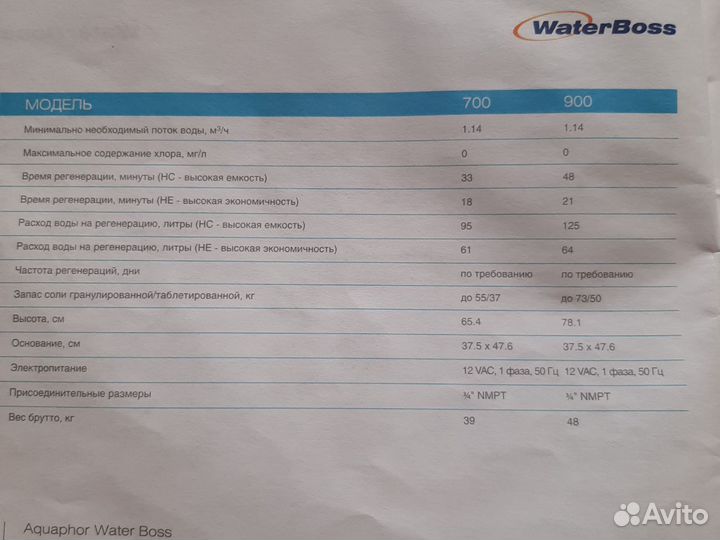 Водоочиститель WaterBoss700