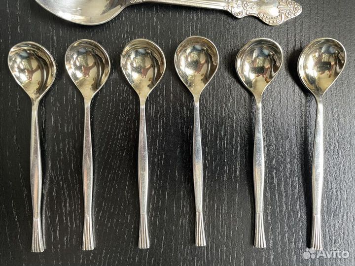 Набор советских кофейных ложечек Рыбки