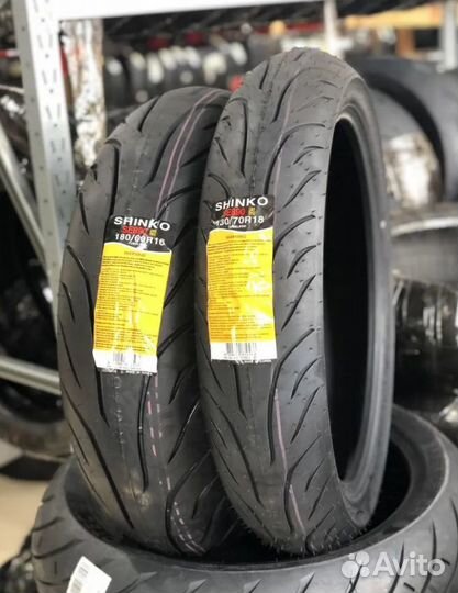 Мотошины комплект Honda Gold Wing GL1800 Shinko