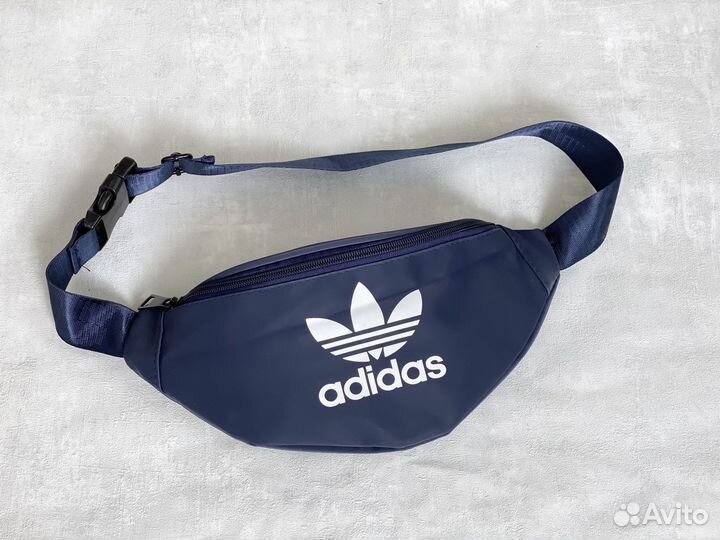 Поясная сумка Adidas синяя