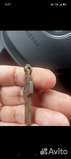 Крест 19 век с эмалью