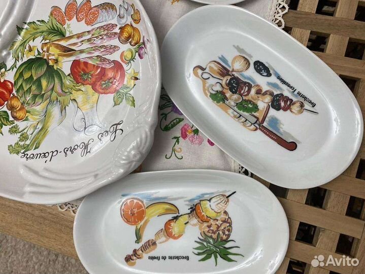 Набор столовой посуды фарфор