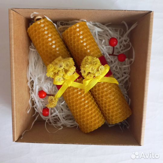 Свечи из натуральной вощины