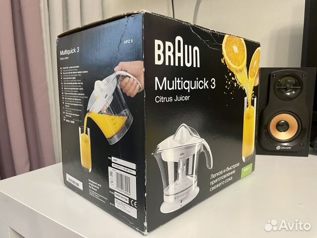 Новая соковыжималка Braun