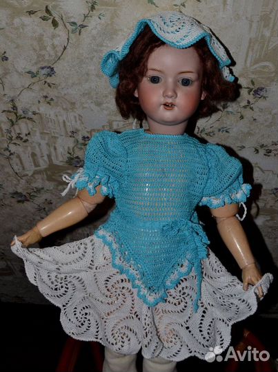 Комплект одежды для куклы вязаный крючком