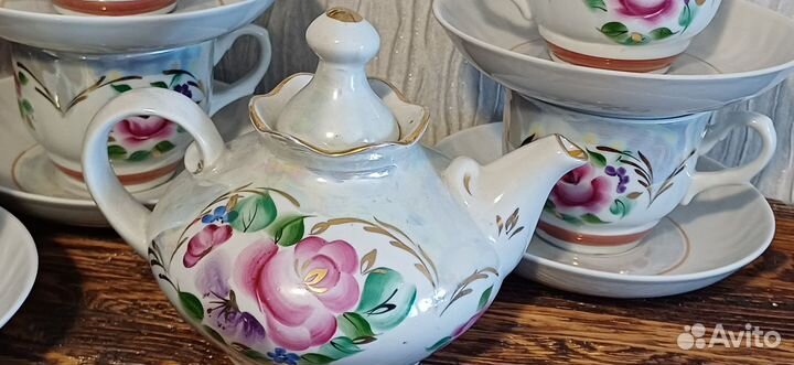 Чайный сервиз времен СССР