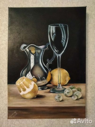 Картина маслом на холсте