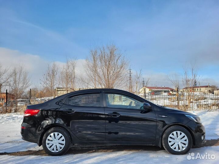 Kia Rio 1.6 МТ, 2017, 186 000 км