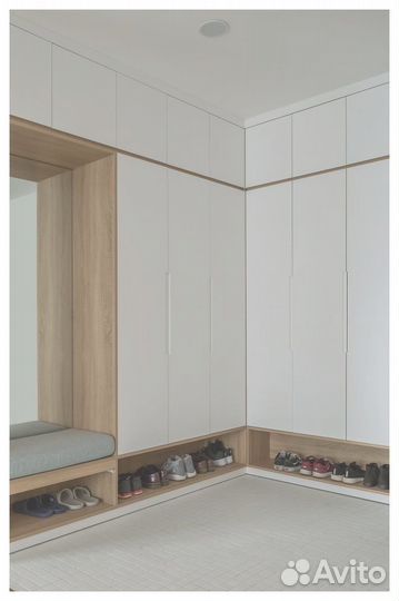 Шкаф распашной угловой