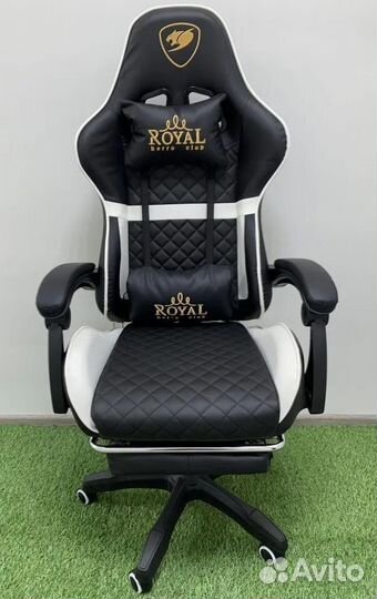 Компьютерное игровое кресло геймерское с массажем