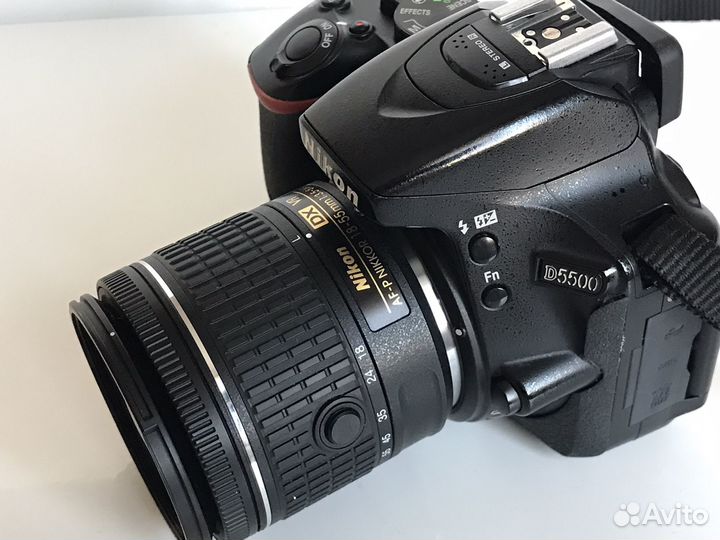Nikon d5500 kit 18-55 AF-P VR / Wi-Fi, сенсорный