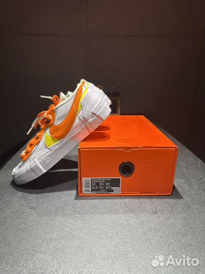 Nike Blazer Low Orange x Sacai