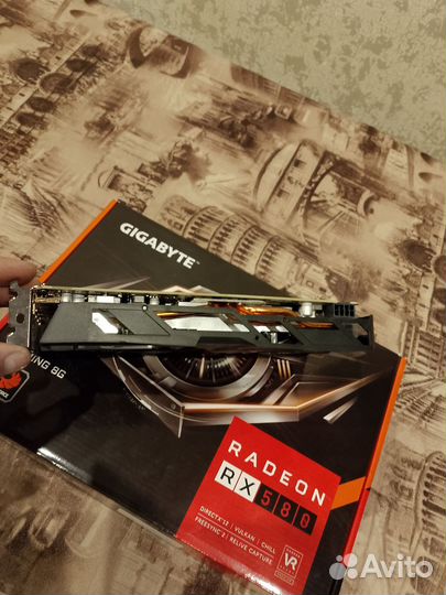 Видеокарта gigabyte RX 580 8 Gb