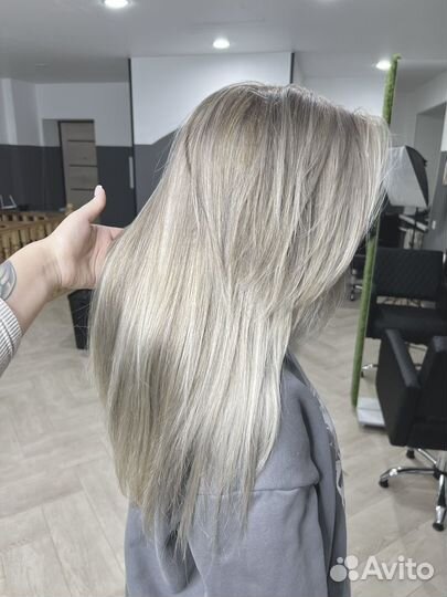 Сложное окрашивание волос airtouch,баллаяж