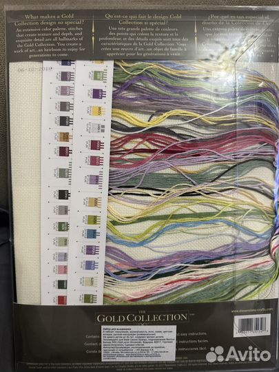 Набор для вышивки Dimensions 35132 Венок с колибри