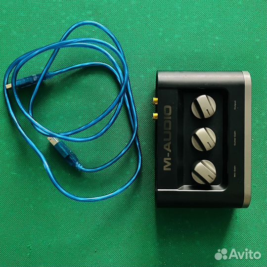 Внешняя звуковая карта m audio fast track