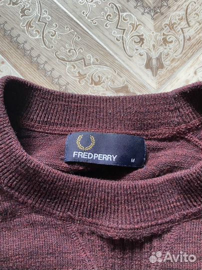 Fred perry свитшот