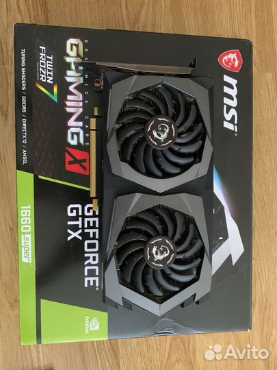 Msi gtx 1660 super gaming x