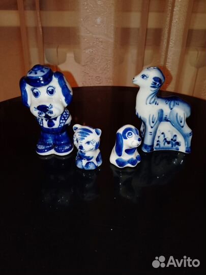 Фигурки Гжель