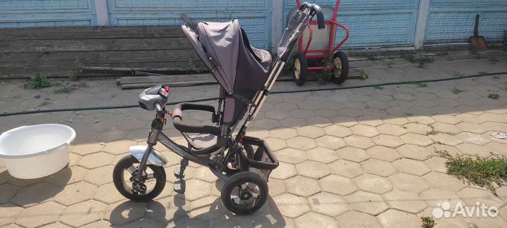 Детский велосипед с ручкой бу
