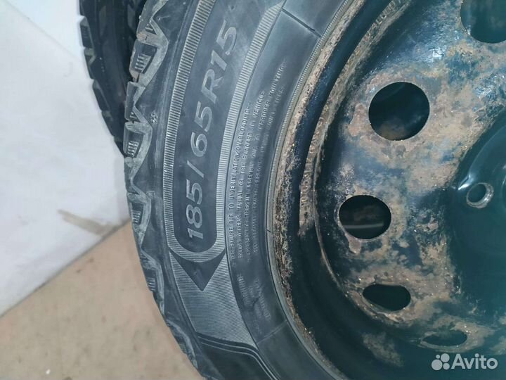 R15 Dunlop Ice Touch 185/65, PCD 4x100 DIA 54.1