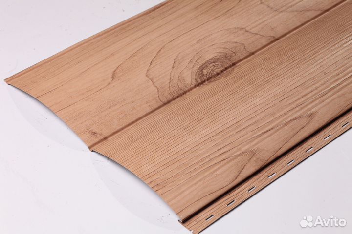 Сайдинг Блок хаус 383x0,45 орех