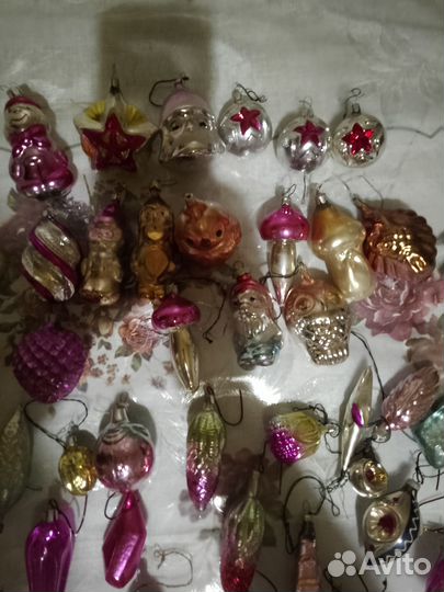 Елочные игрушки СССР