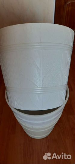 Цветочные горшки большие пластиковые