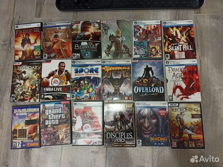 Компьютерные игры диски для пк