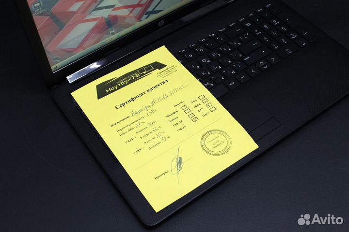 Ноутбук HP 15 / Ryzen 3 / SSD