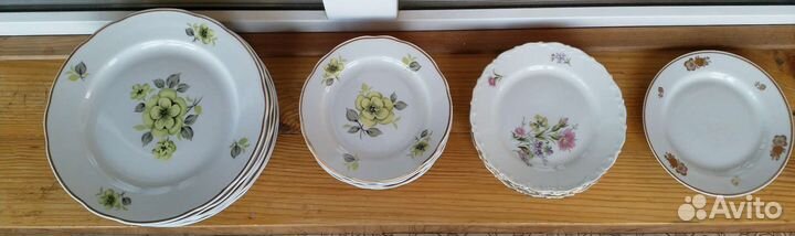 Тарелки Дулево СССР. Обмен