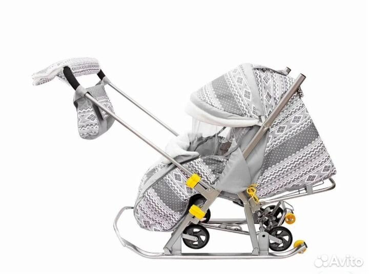 Коляска санки