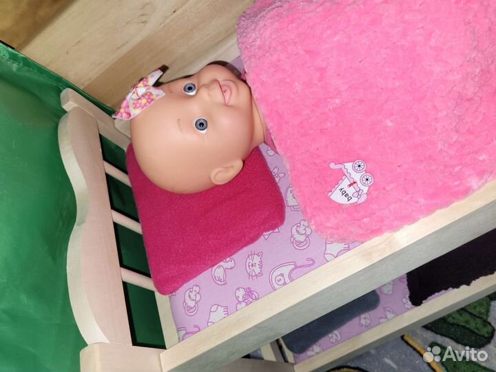 Кроватка игрушечная