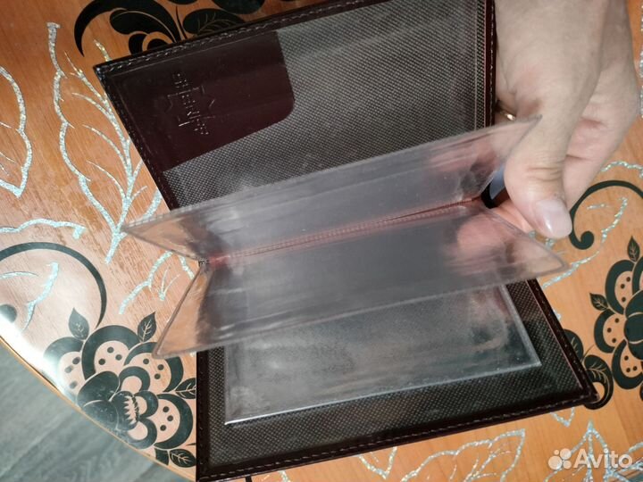 Обложка для автодокументов натуральная кожа